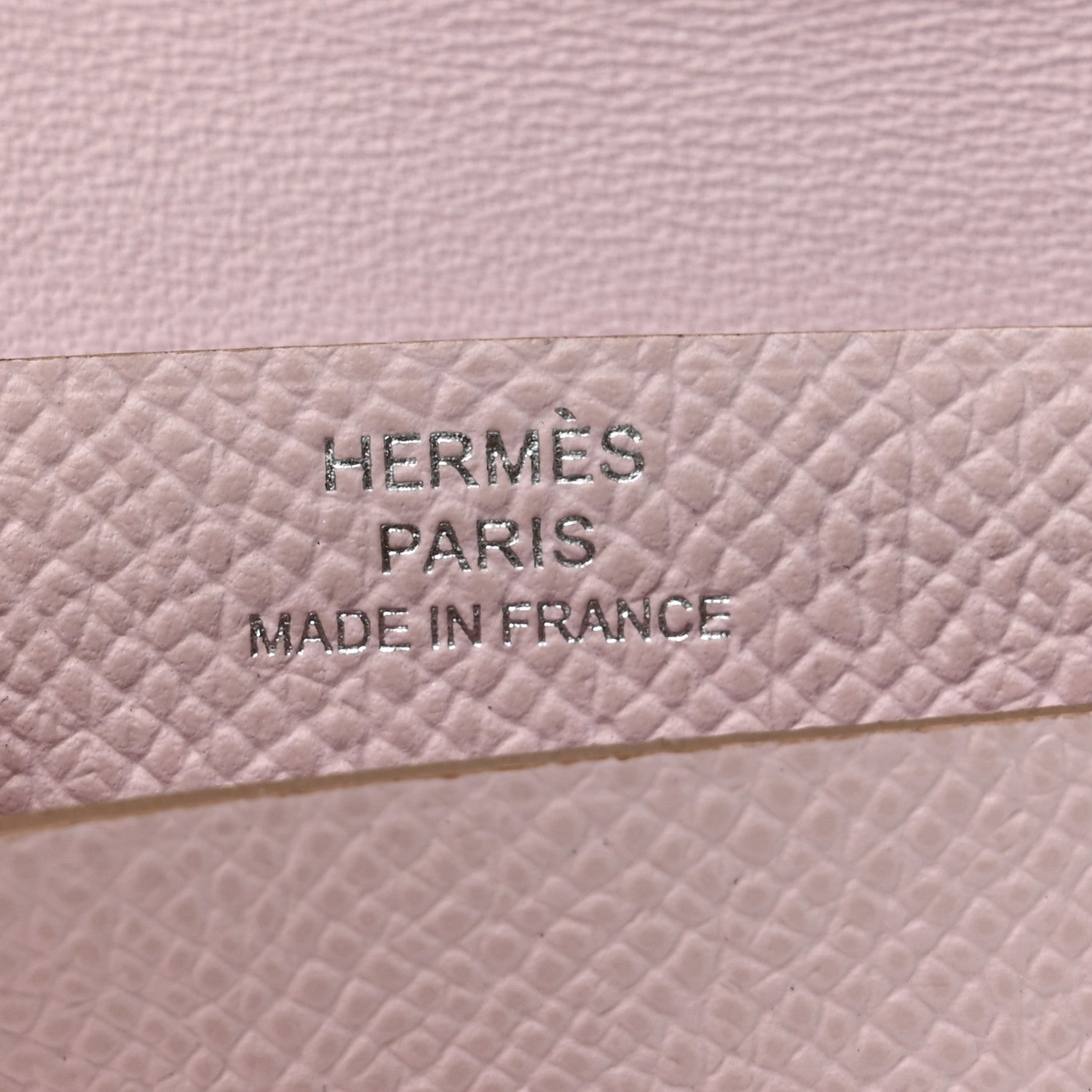 Hermes Epsom Bearn Card Holder Wallet Mauve Pale 6 of 8