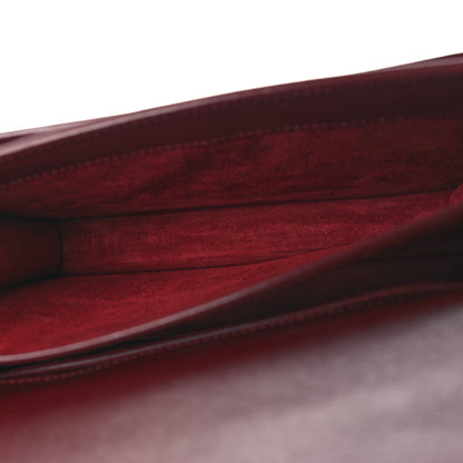 Saint Laurent Calfskin Medium Monogram Sunset Pallisandre 6 of 10