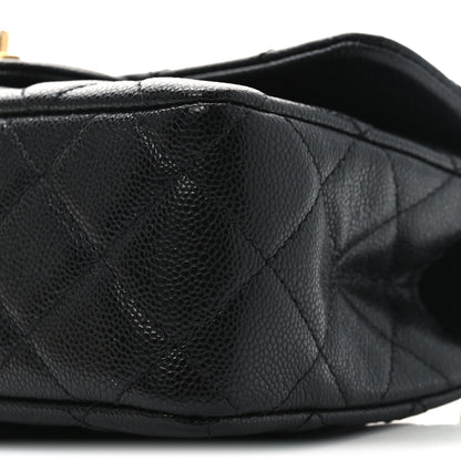Chanel Caviar Quilted Mini Handy CC Flap Black 10 of 11