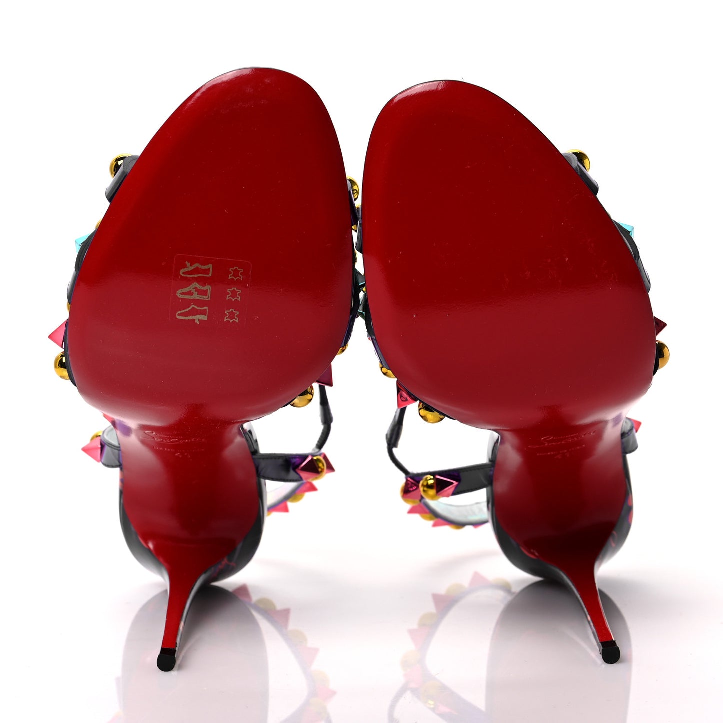Patent Goldora 100 Sandals 41 Multicolor