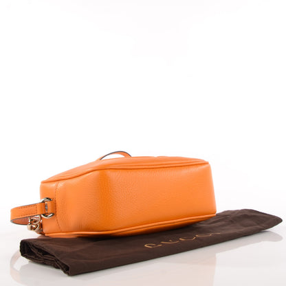 Gucci Pebbled Calfskin Small Soho Disco Bag Curcuma 4 of 6