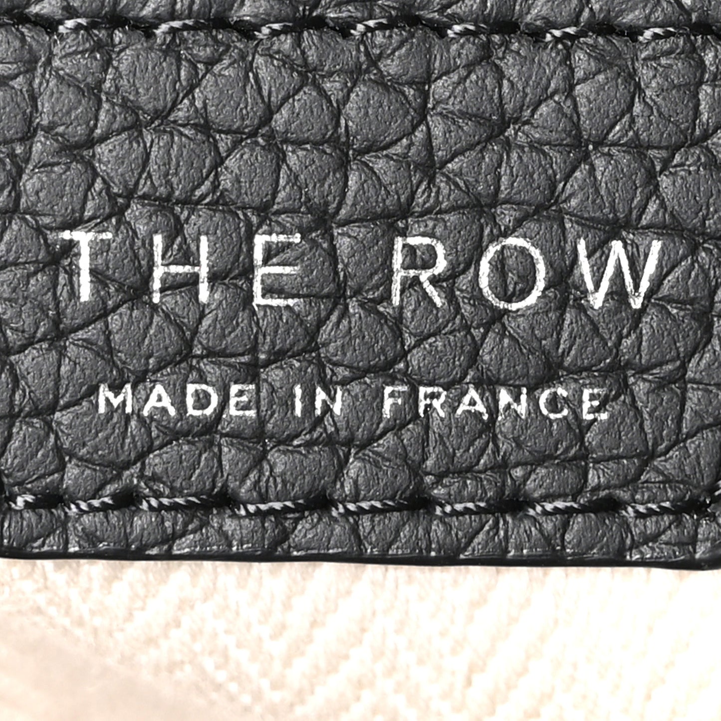 Matte Grained Calfskin Marlo 14 Black