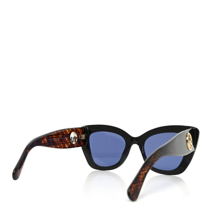 Fendi Acetate F is Fendi FF 51mm Cat Eye Sunglasses 0327/S Tortoise Camouflage 4 of 7