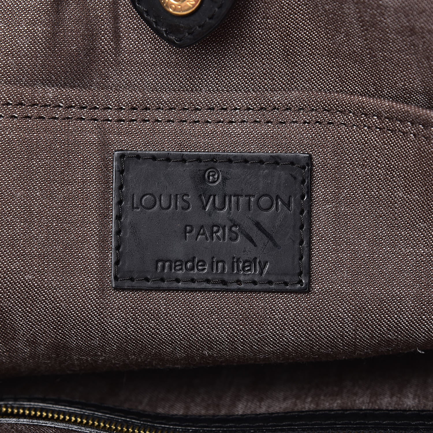 Louis Vuitton Patent Monogram Shearling Sac Thunder 6 of 10