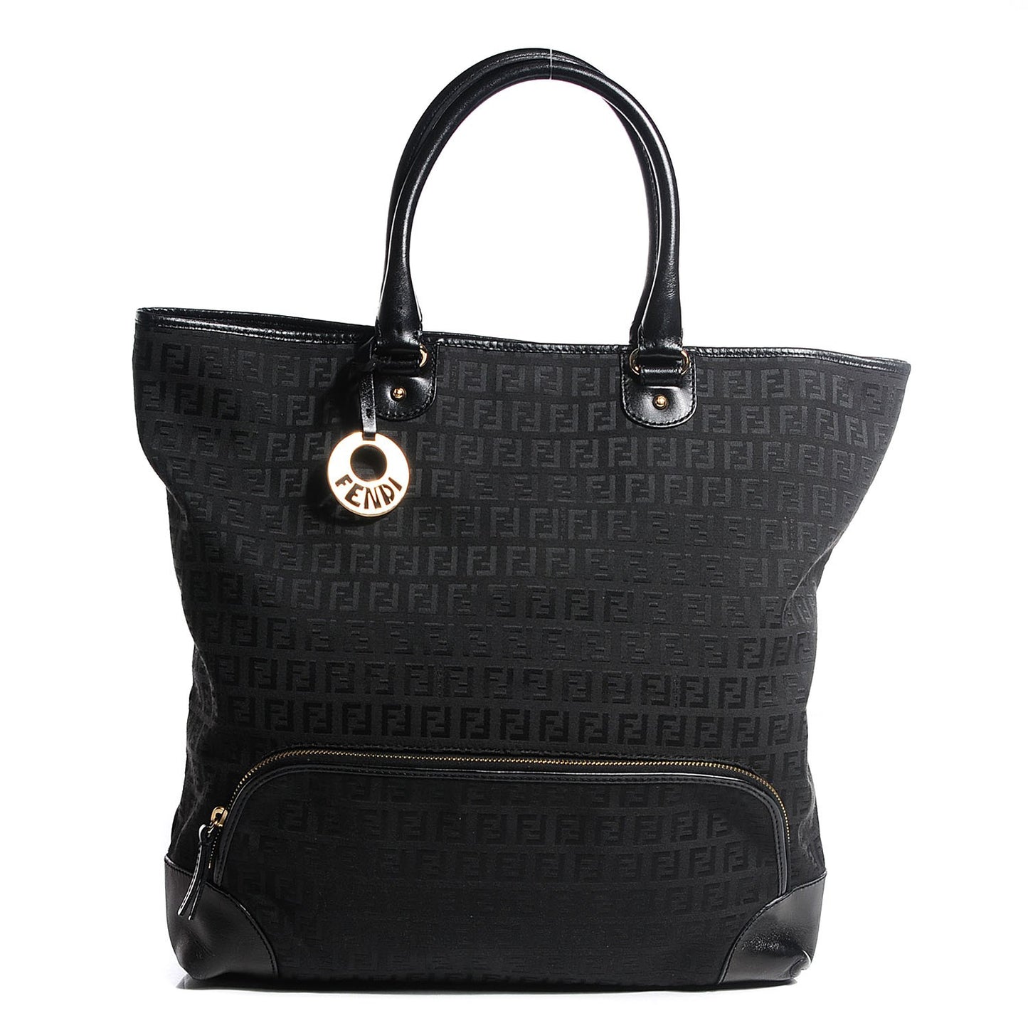 Zucchino Cuoio Chef Shopping Tote Black