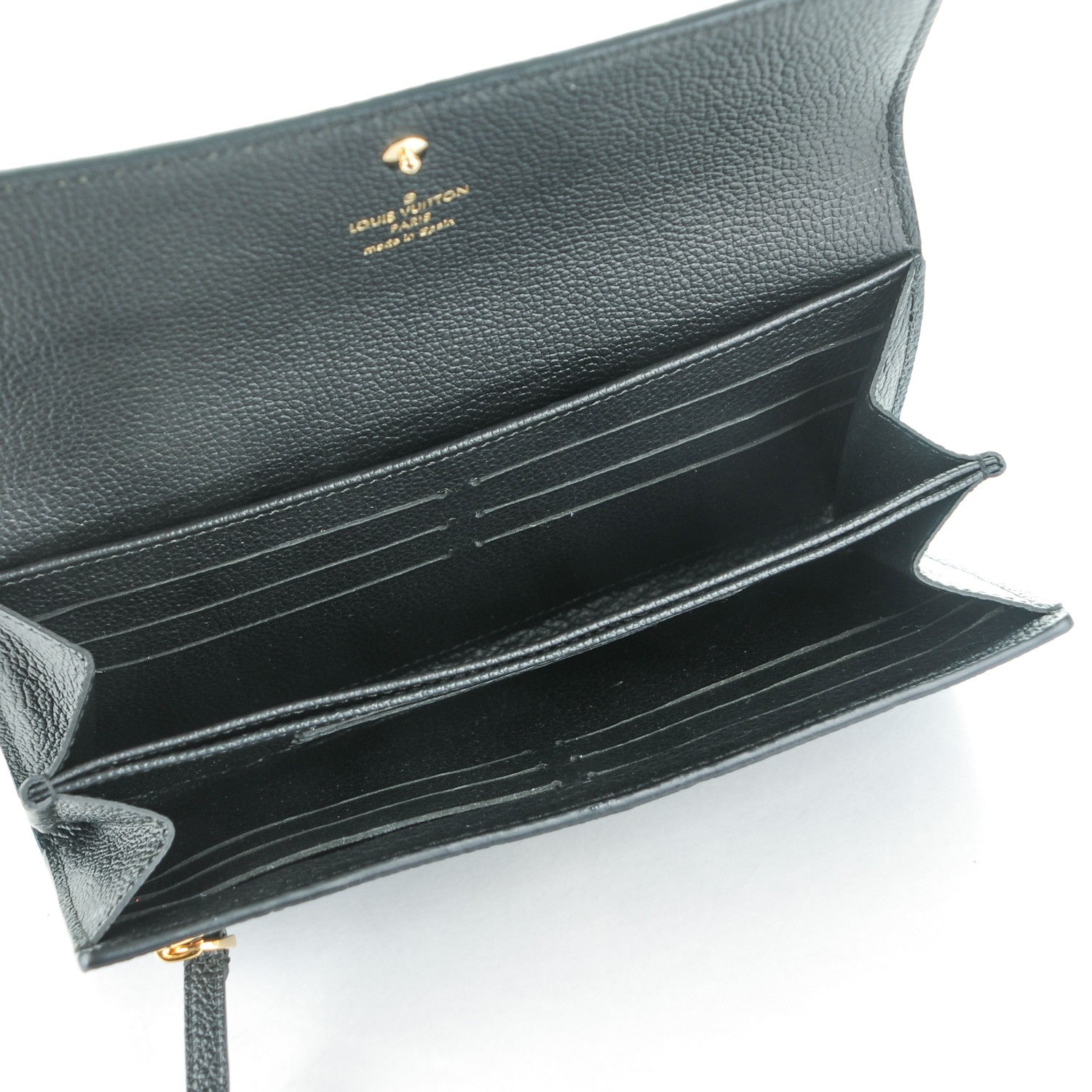 Louis Vuitton Empreinte Pont-Neuf Wallet Black 5 of 7