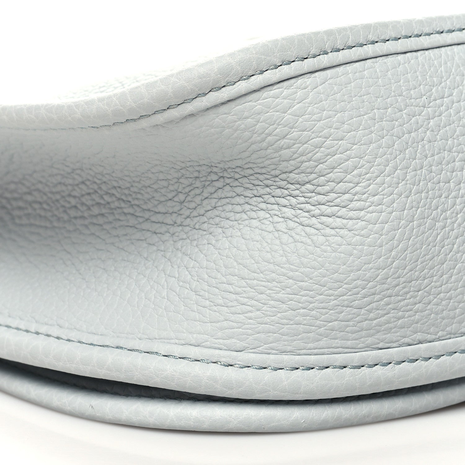 Hermes Taurillon Clemence Evelyne III PM Bleu Pale 9 of 10