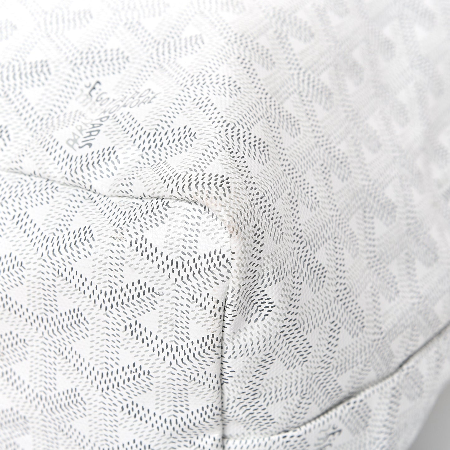 Goyardine Saint Louis PM White