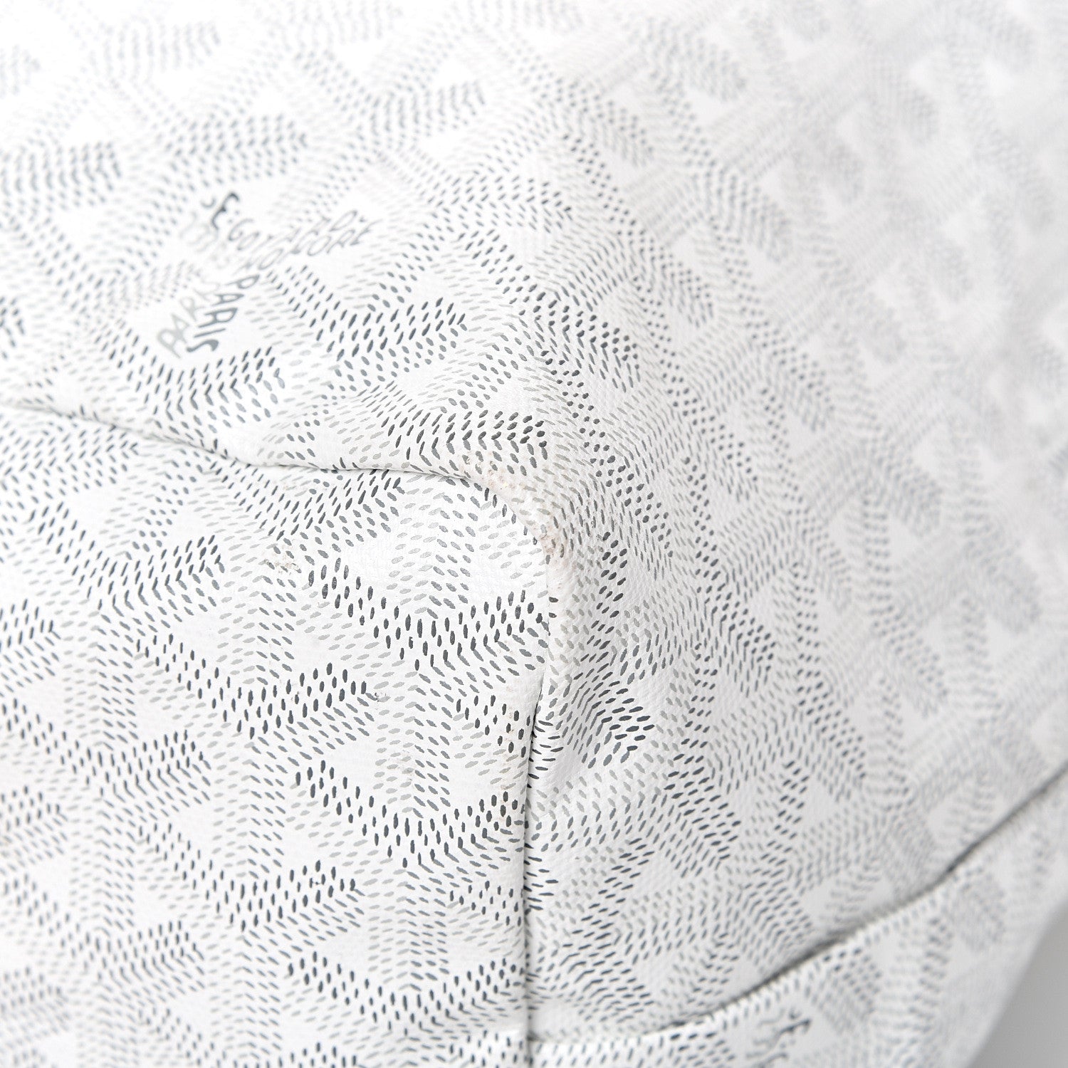 Goyard Goyardine Saint Louis PM White 11 of 12