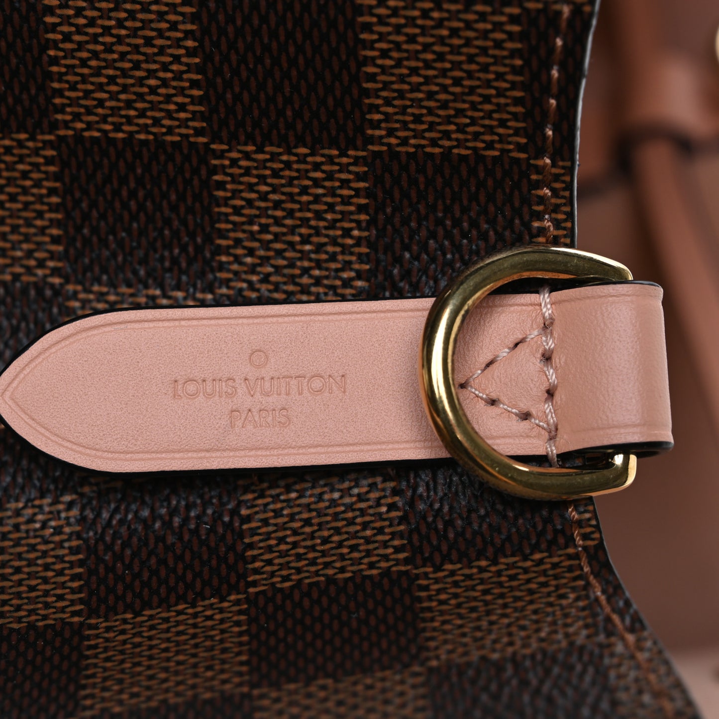 Damier Ebene Neonoe MM Venus Pink