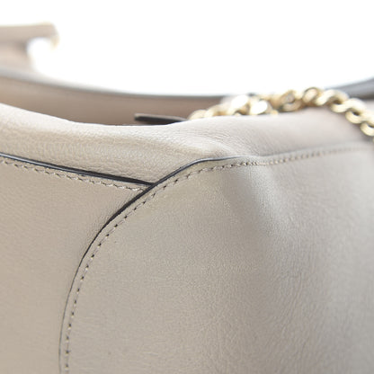 Chloe Calfskin Medium Faye Day Shoulder Bag Motty Grey 15 of 15