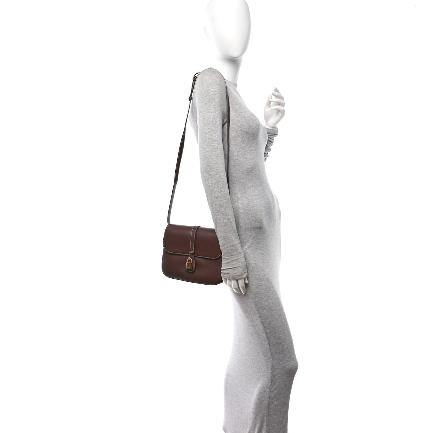 Smooth Calfskin Medium Tabou Bordeaux