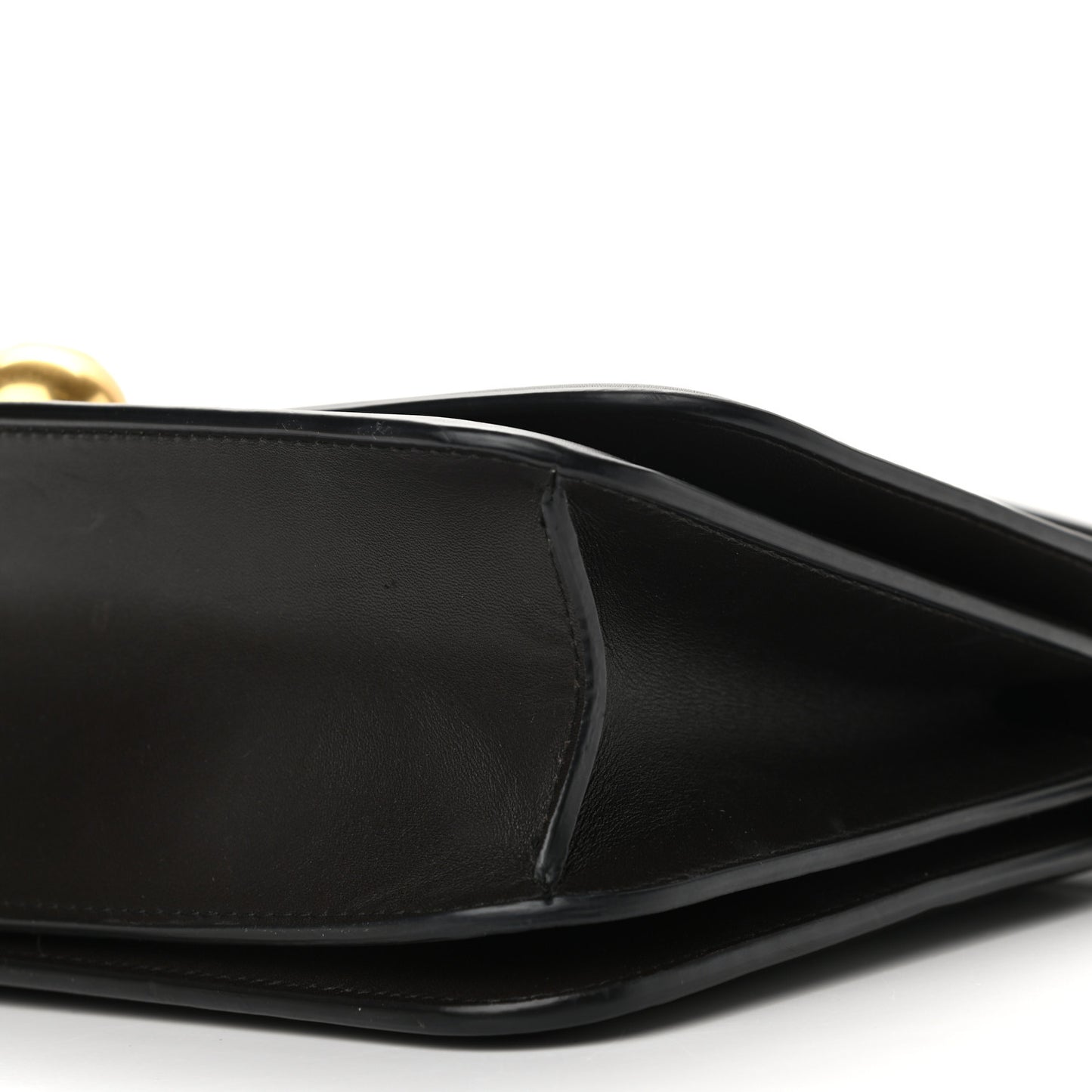 Spazzolato Calfskin Mini Classic BV Bag Brown