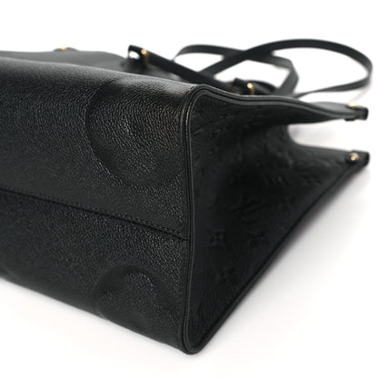 Louis Vuitton Empreinte Monogram Giant Onthego MM Black 9 of 9