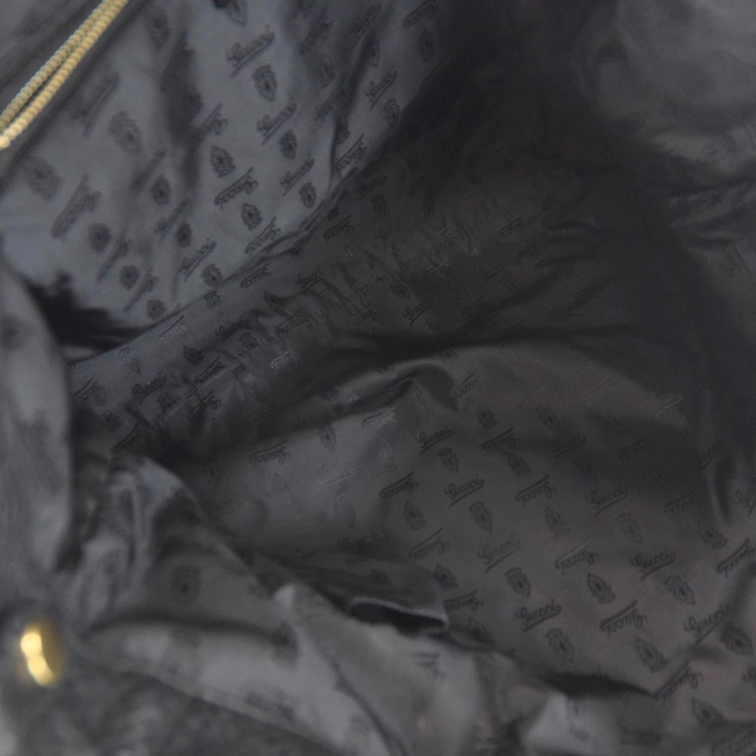 Gucci Leather Irina Tote Black 6 of 8