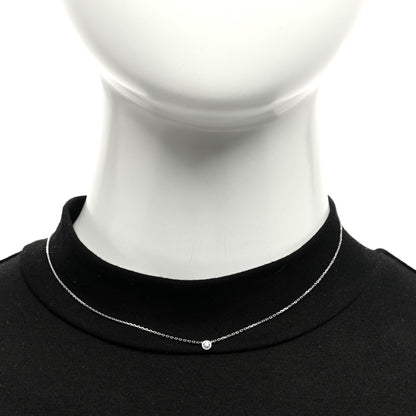 Cartier 18K White Gold Diamond XS D'Amour Pendant Necklace 2 of 4