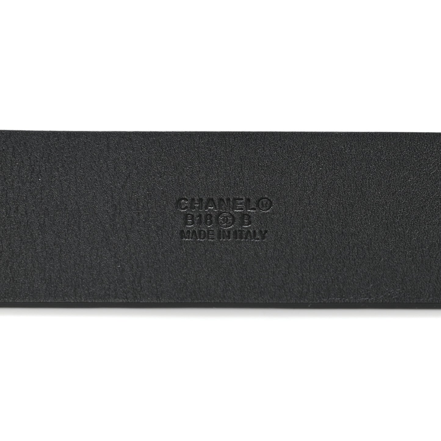 Calfskin CC Belt 70 28 Black