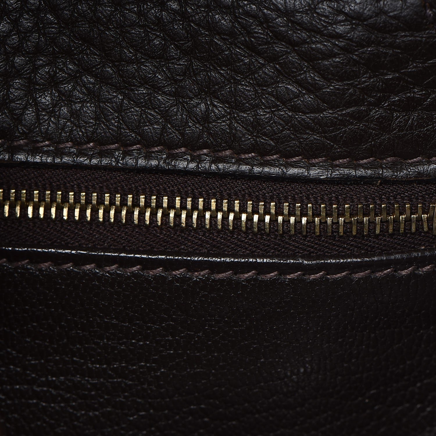 Hermes Taurillon Clemence Kelly Retourne 32 Chocolate 18 of 41