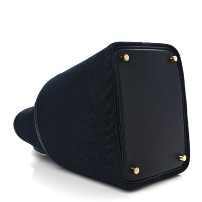 Hermes Toile Goeland Swift Cargo Picotin Lock 18 Black 4 of 8