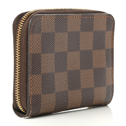 Louis Vuitton Damier Ebene Zippy Coin Purse 3 of 7