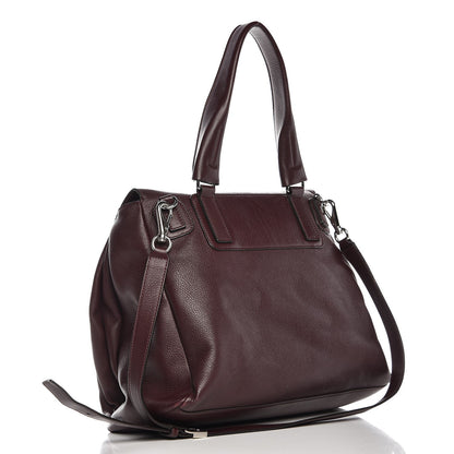 Givenchy Grained Calfskin Medium Pandora Pure Flap Bag Aubergine 4 of 19