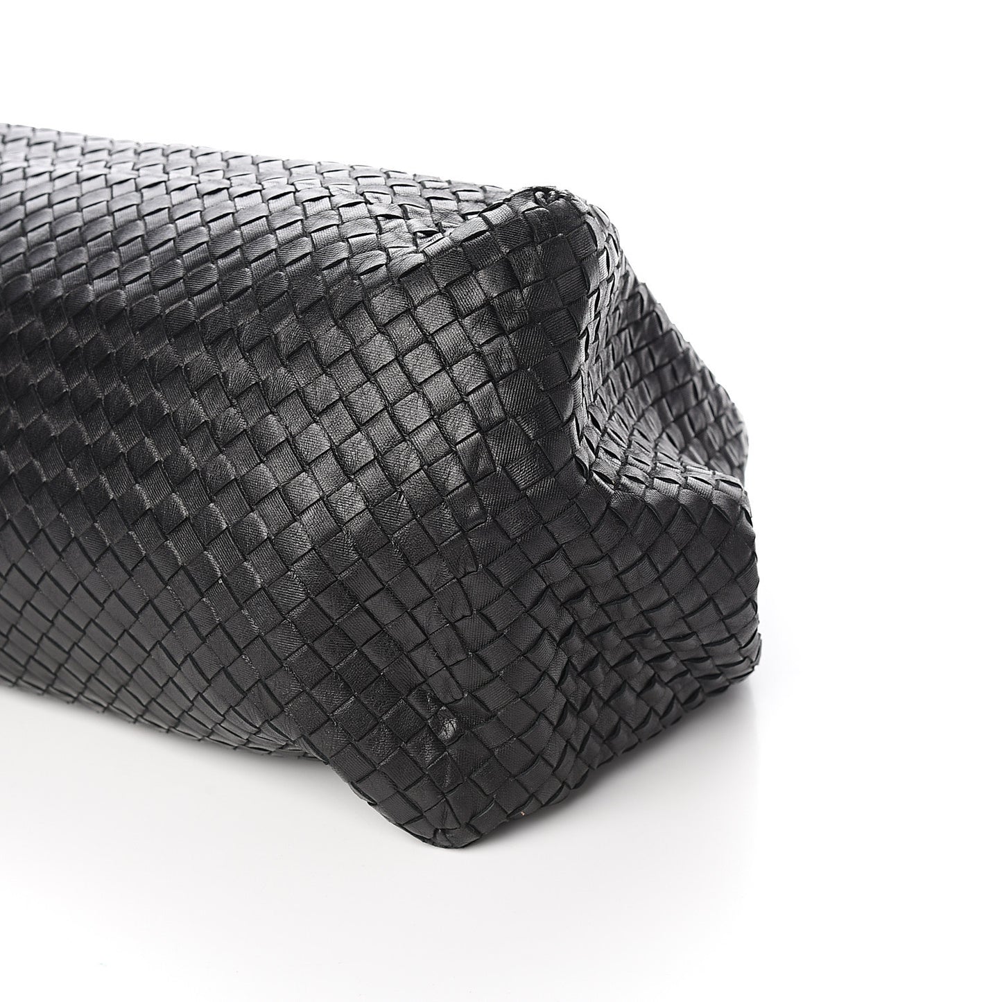 Nappa Intrecciato Large Seamless Tote Black
