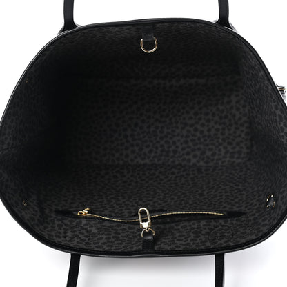 Louis Vuitton Monogram Giant Wild At Heart Neverfull MM Black 4 of 4