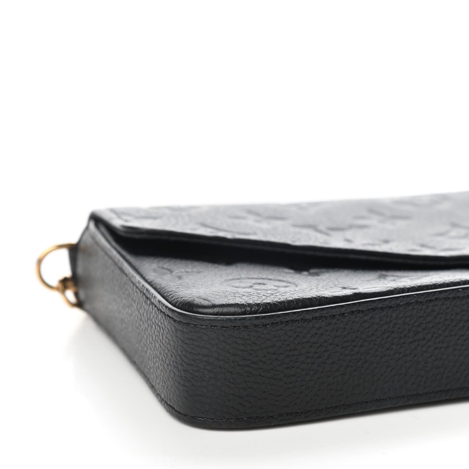 Louis Vuitton Empreinte Pochette Felicie Chain Wallet Black 8 of 9