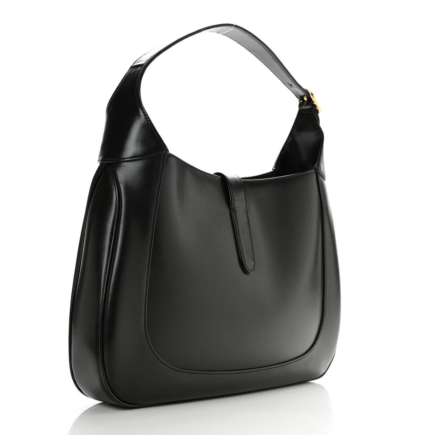 Gucci Boarded Dyana Lux Calfskin Medium Jackie 1961 Hobo Black 3 of 13