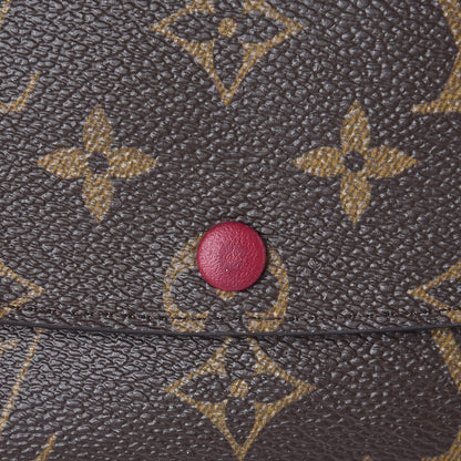 Louis Vuitton Monogram Emilie Wallet Fuchsia 7 of 7