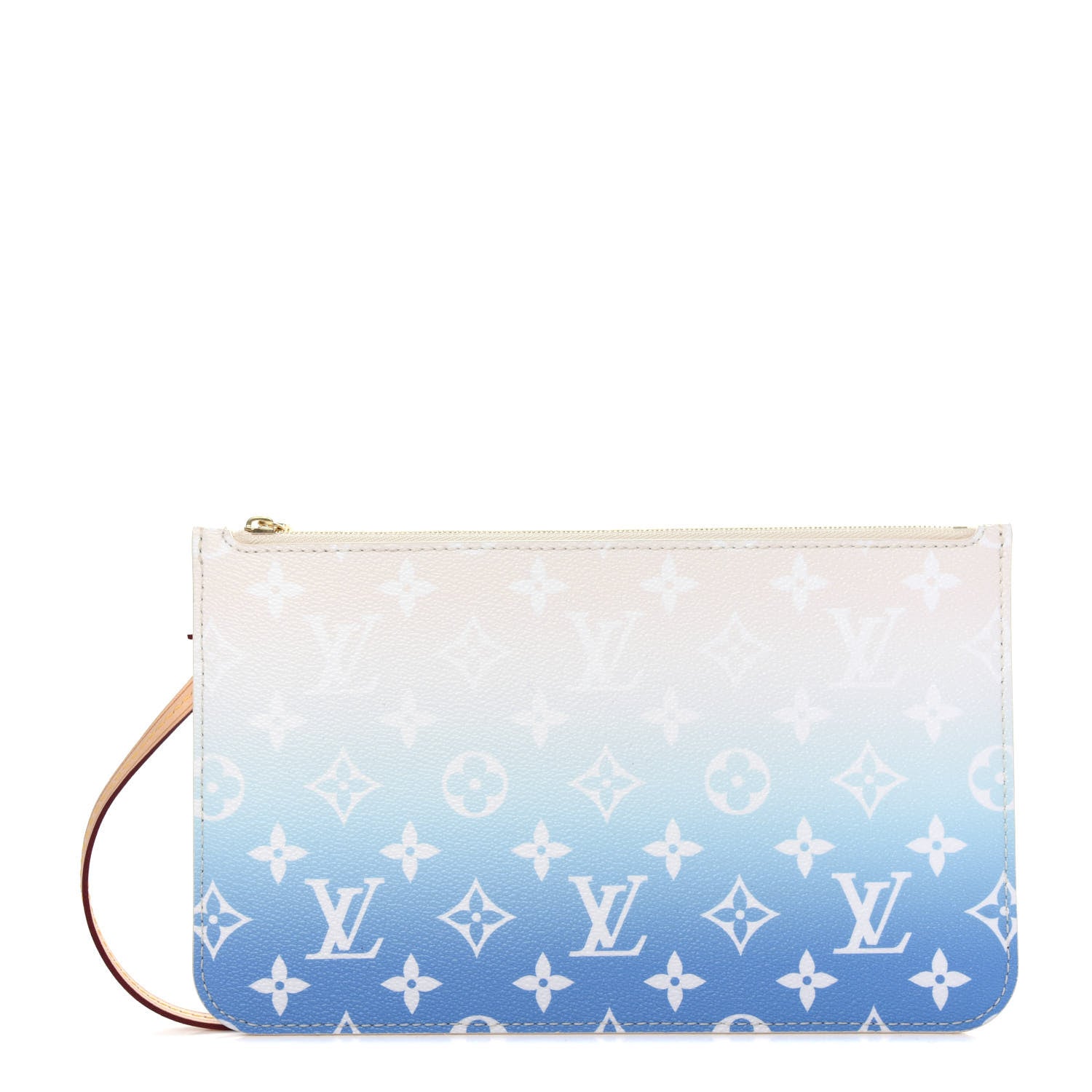Louis Vuitton Monogram By The Pool Neverfull MM Pochette Blue 1 of 7