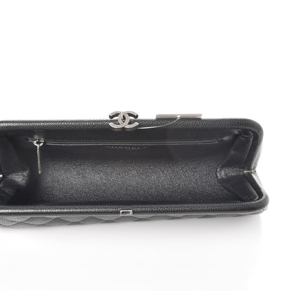 Chanel Caviar Quilted Timeless Clutch Black 5 of 8