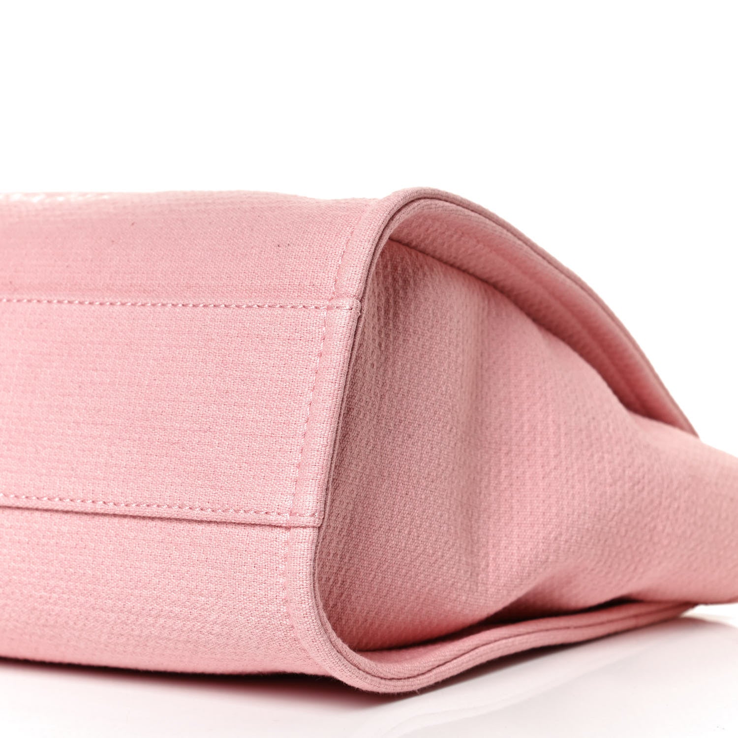 Chanel Mixed Fibers Small Deauville Tote Pink 10 of 10