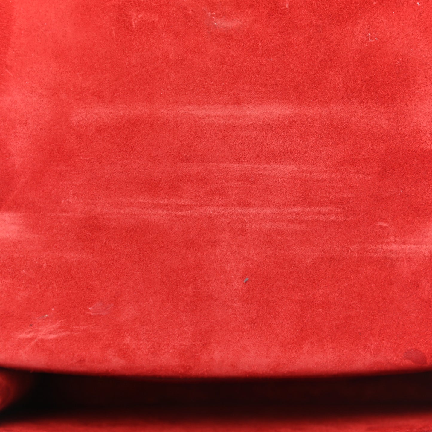 Patent Small Monogram Sunset Red