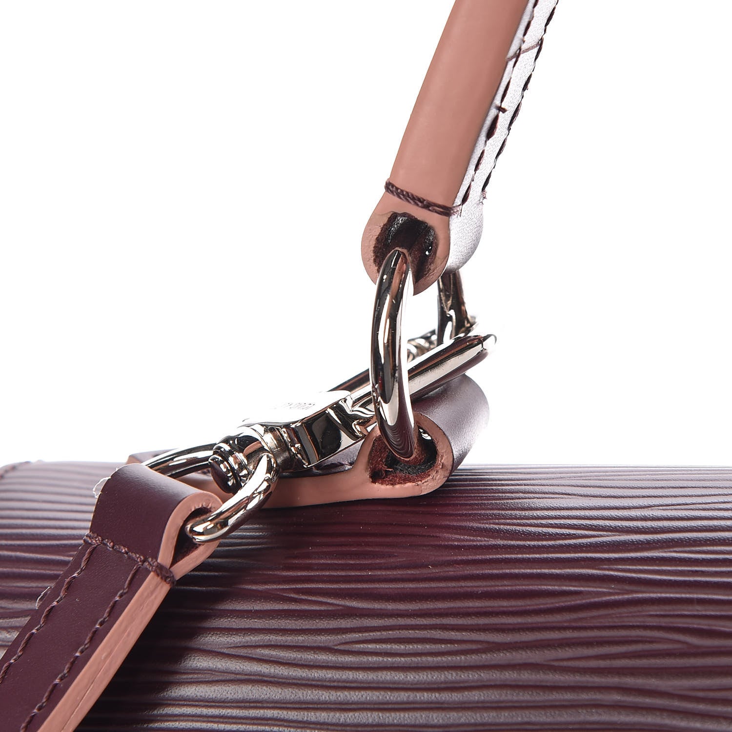 Louis Vuitton Epi Cluny MM Prune Rose Poudre 12 of 12