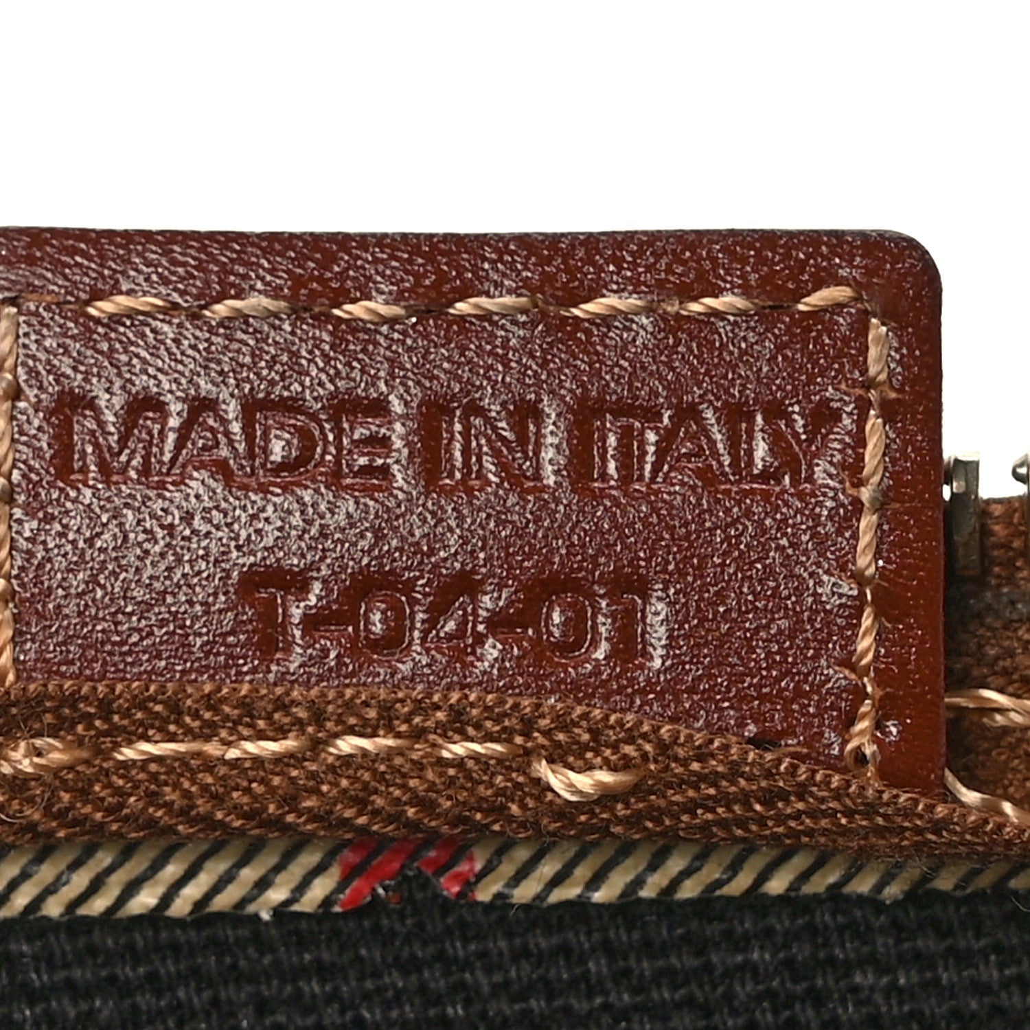 Burberry Haymarket Check Pochette Chocolate 7 of 13
