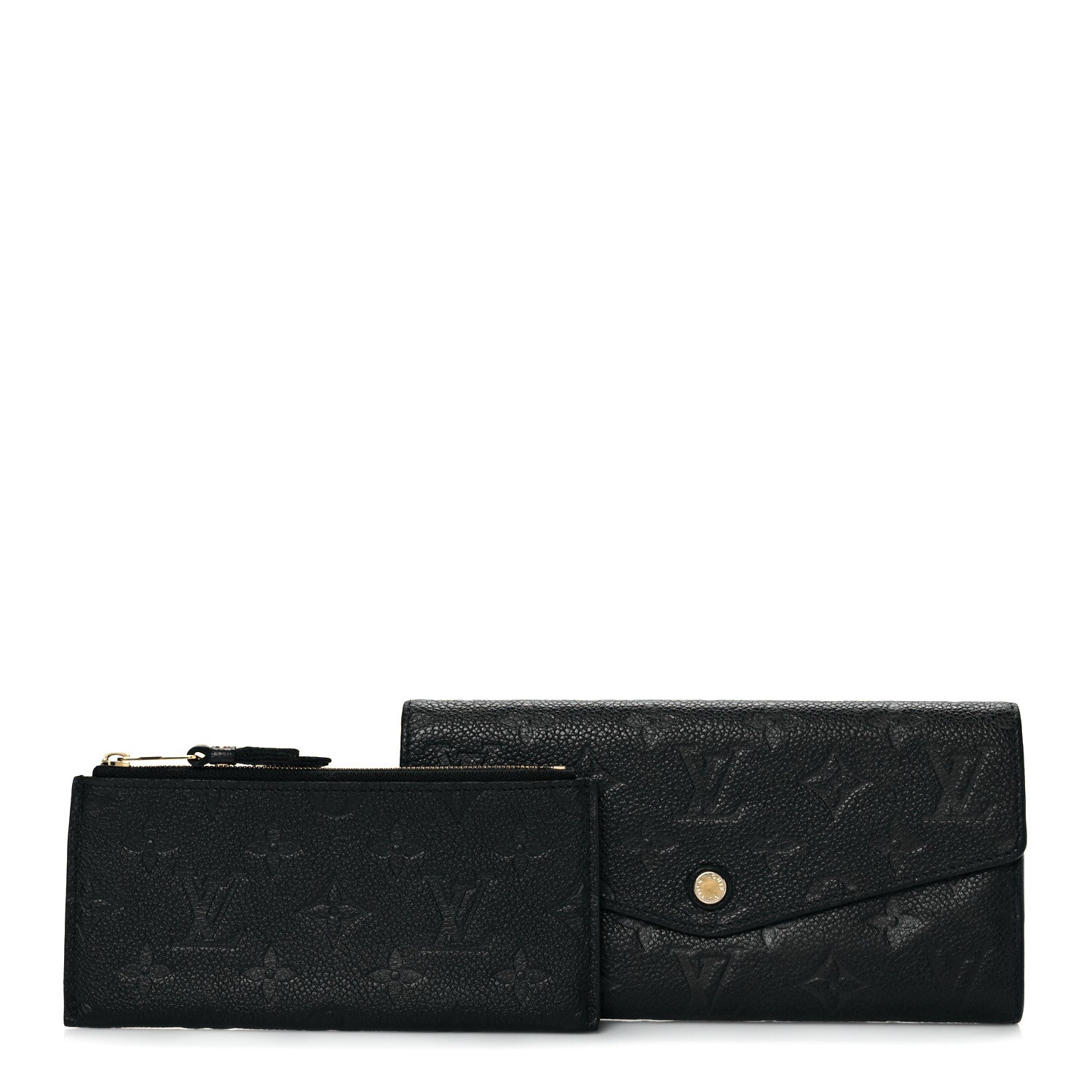Louis Vuitton Empreinte Curieuse Wallet Black 2 of 8