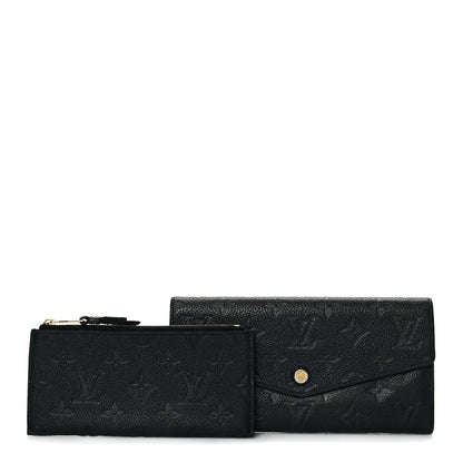 Louis Vuitton Empreinte Curieuse Wallet Black 2 of 8