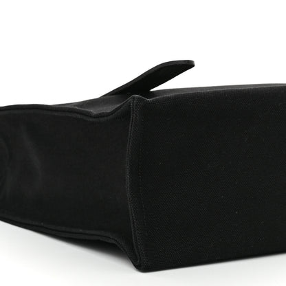 Hermes Toile Goeland Vache Hunter Etriviere Shopping Bag Black 9 of 10