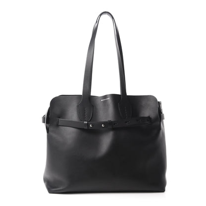 Burberry Soft Smooth Calfskin Medium Tote Black 3 of 12