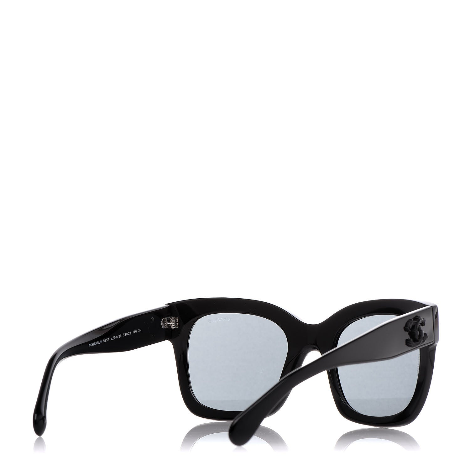 Chanel CC Sunglasses 5357 Black 4 of 7