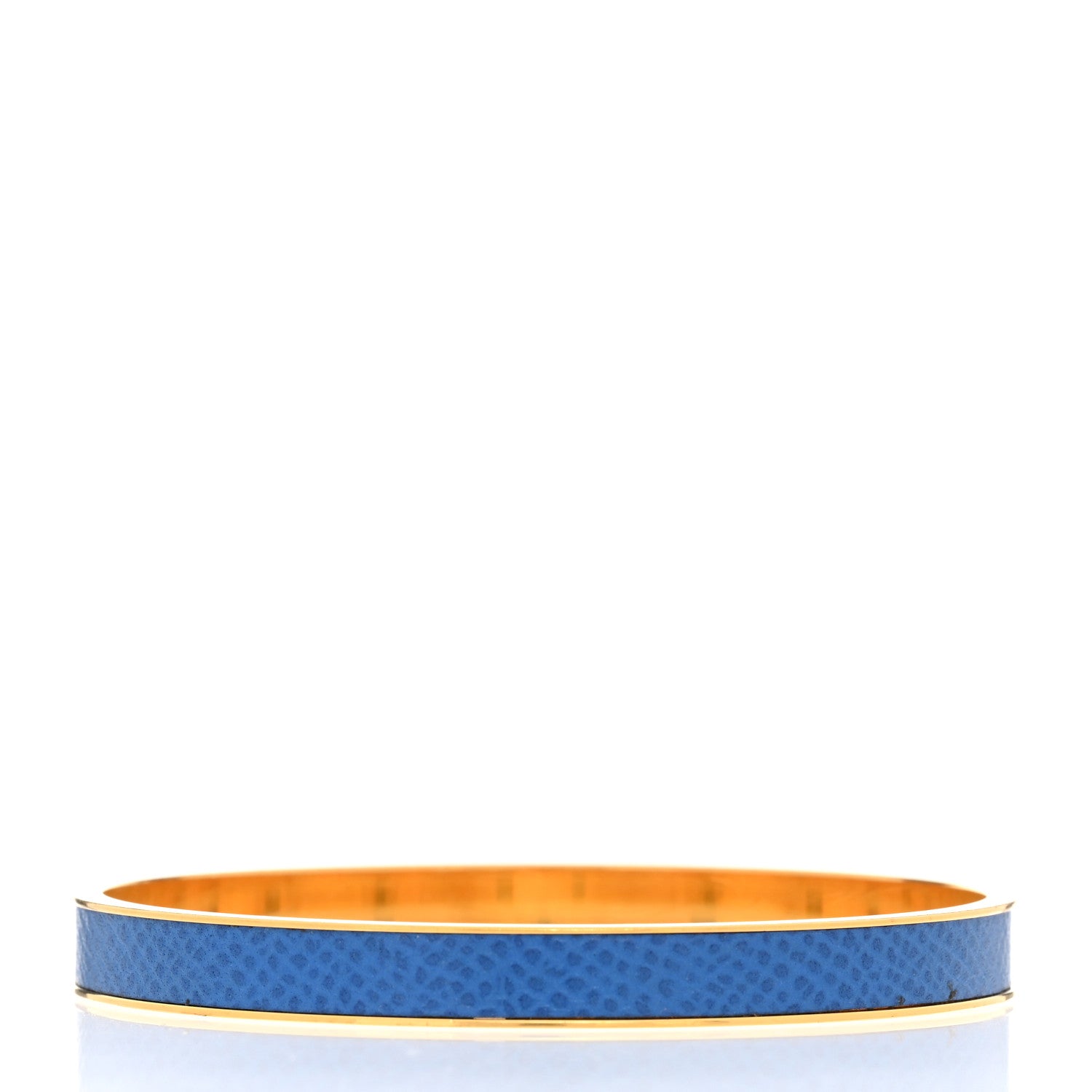 Hermes Courchevel Kelly Lock Cadena Bracelet Brighton Bleu 3 of 6