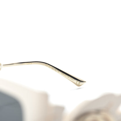 Gucci Acetate Square Frame Wing Sunglasses GG0535S Ivory 6 of 6