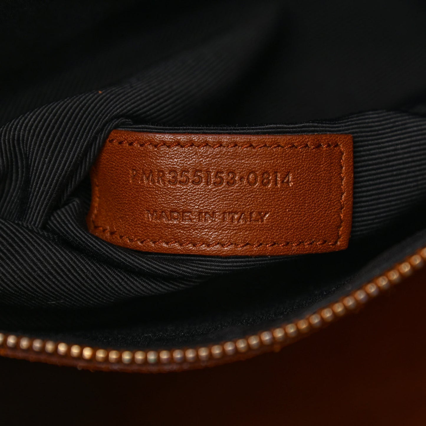 Calfskin Small Sac de Jour Cognac
