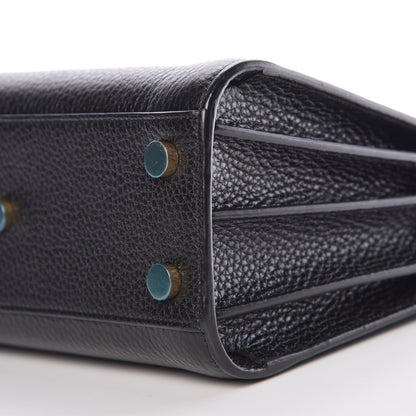 Saint Laurent Grained Calfskin Nano Sac De Jour Black 9 of 9