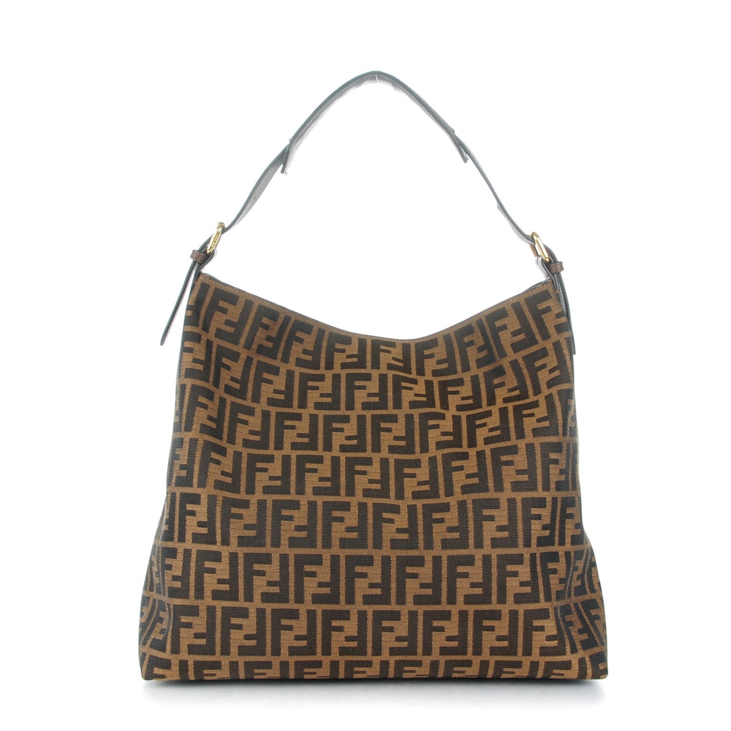 Zucca Vitello Artic Large Hobo Tobacco Castagna