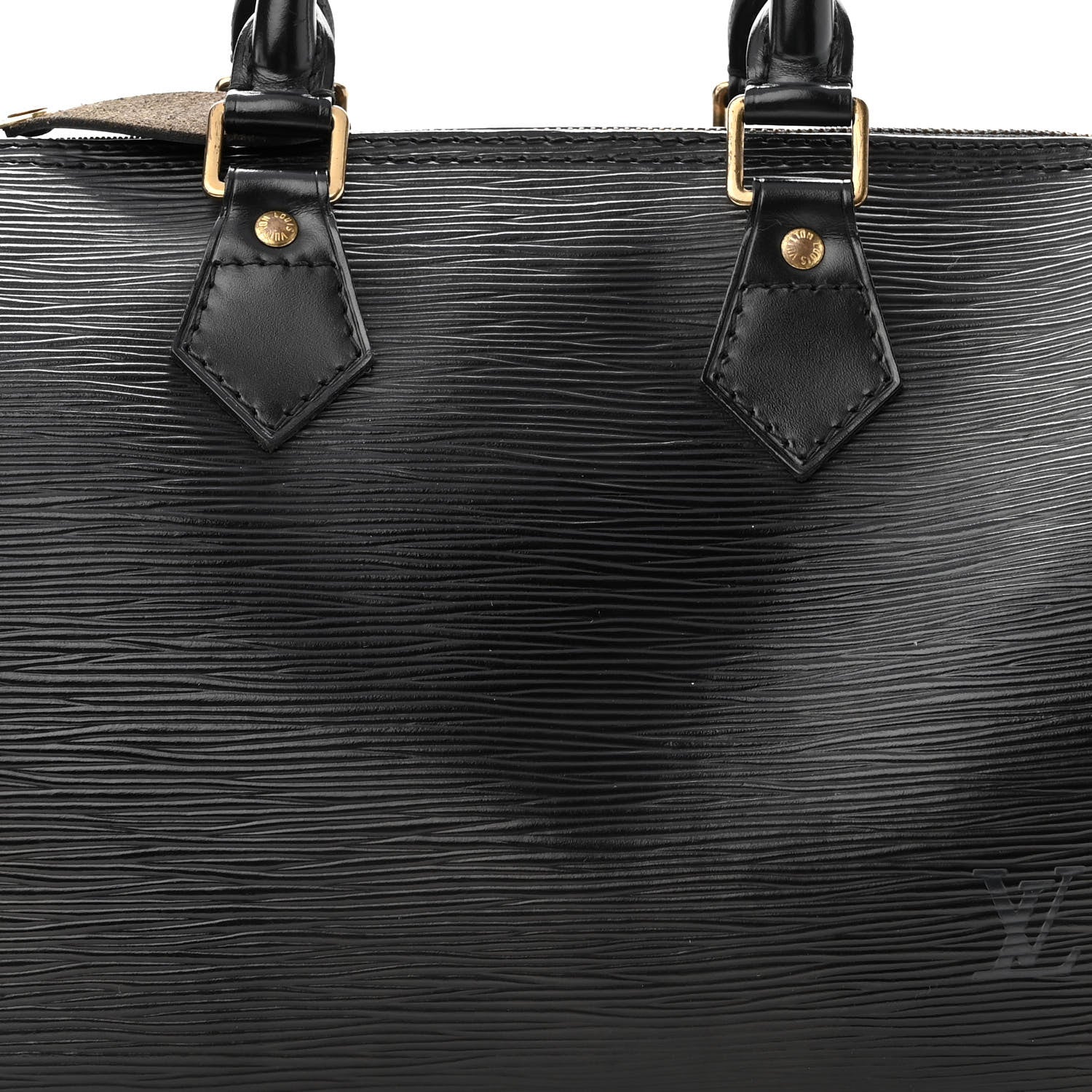 Louis Vuitton Epi Speedy 25 Black 7 of 10