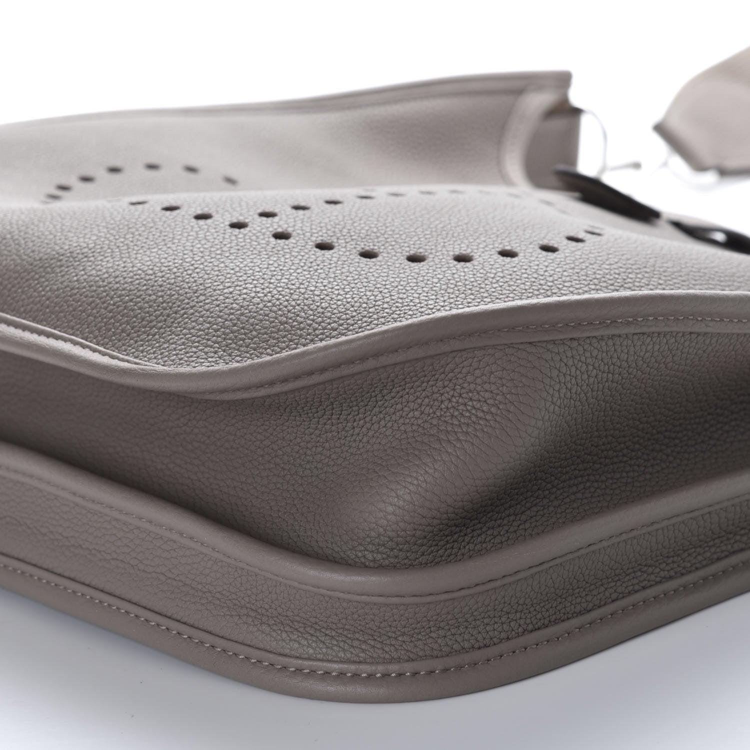 Hermes Taurillon Clemence Evelyne III PM Gris Asphalte 7 of 10
