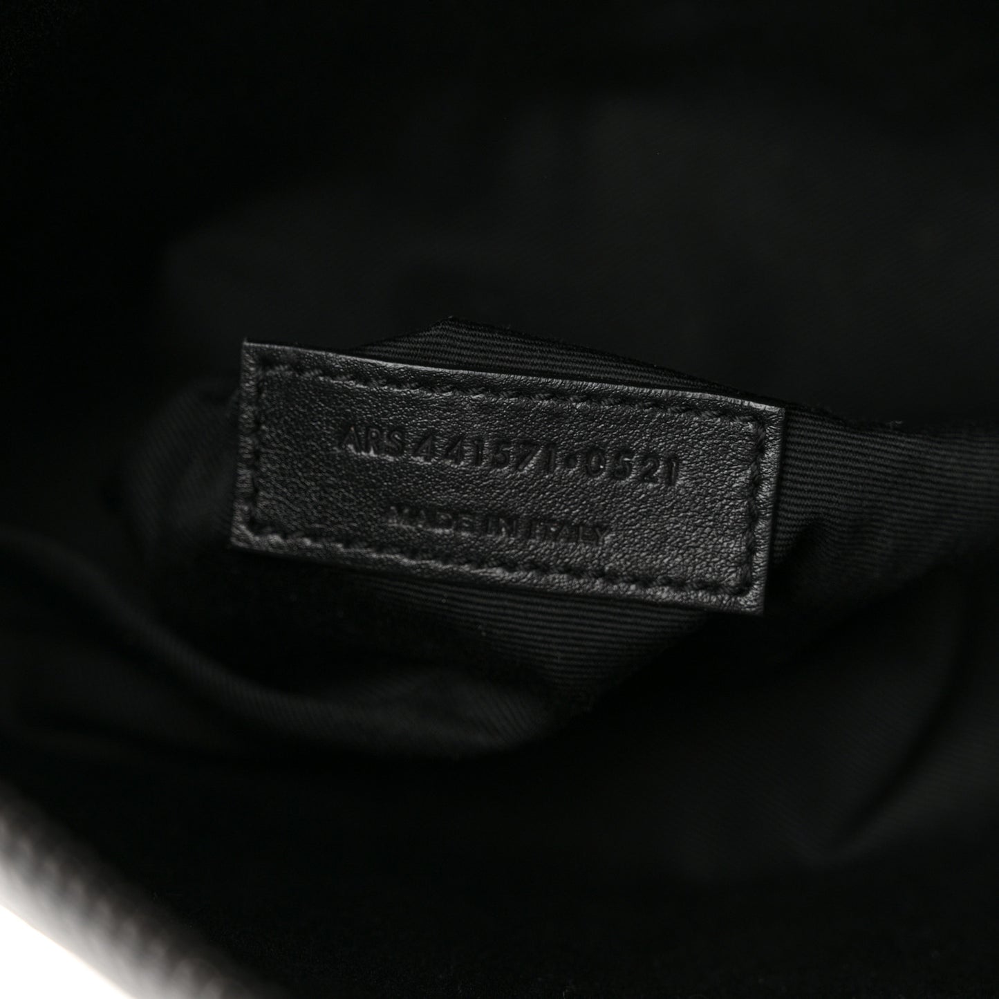 Grained Calfskin Large Sac De Jour Carryall Black