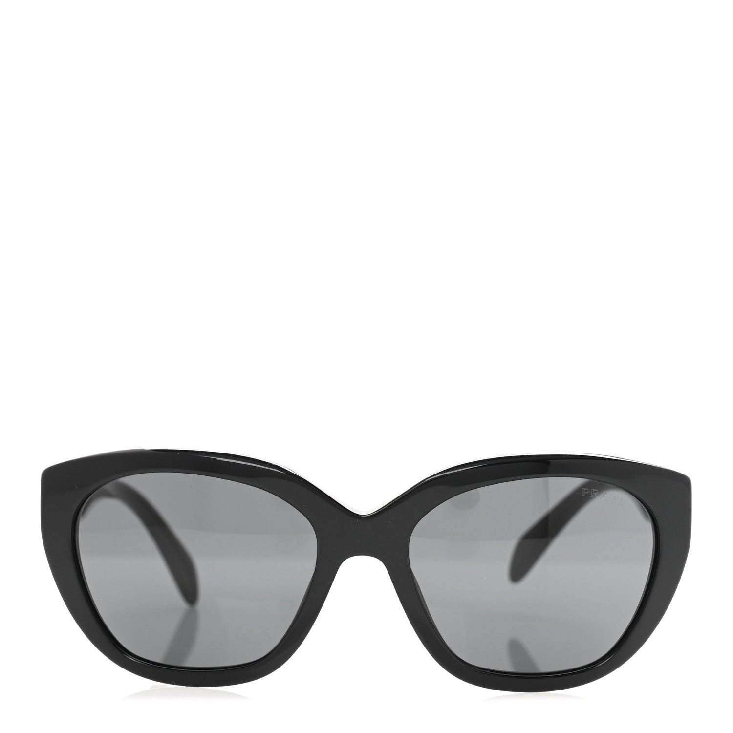 Prada Acetate Sunglasses SPR 16X Black 2 of 8